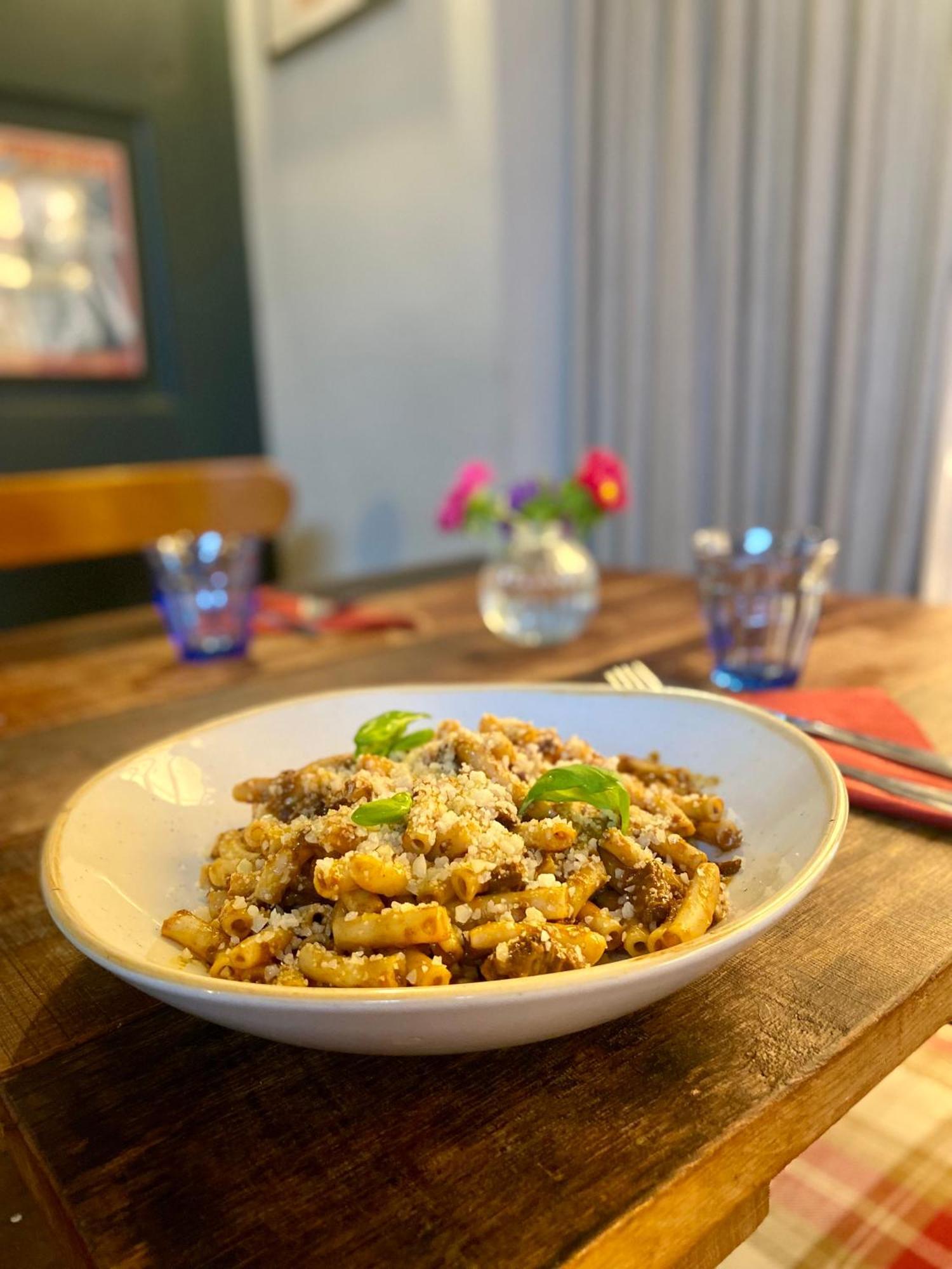 The George Inn Barford St Michael Extérieur photo A plate of gnocchi alla vodka